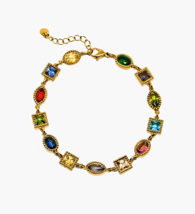 BRACCIALE PIETRE RAINBOW